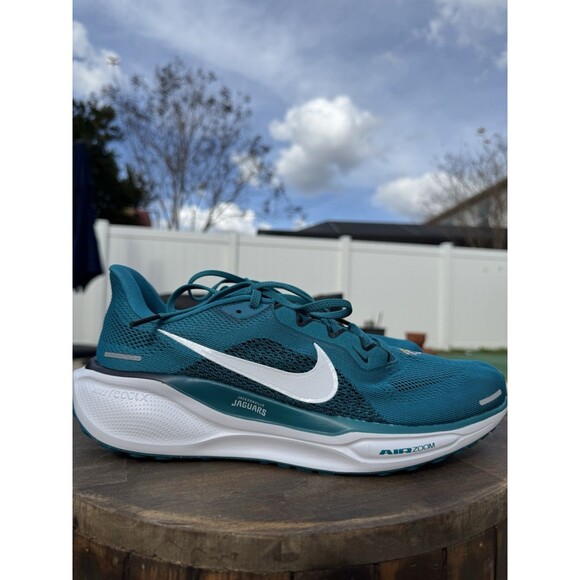 NFL Jacksonville Jaguars Pegasus 41 Men\'s Nike NFL Road Running Shoes Size 9